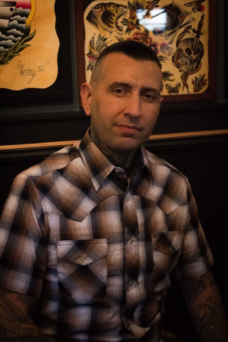Henry Dever IV, owner of Memento Mori Tattoo